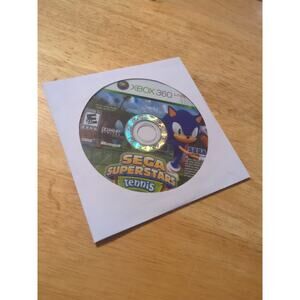 Sega Superstars Tennis (Microsoft Xbox 360, 2008) Disc Only
